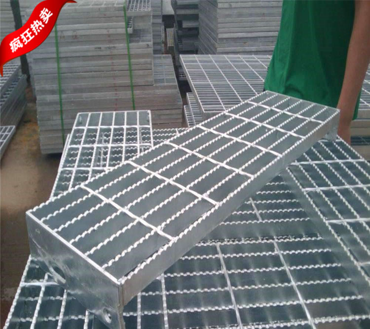 32 X 5mm Steel Walkway Grating , Flat Hot Dipped Galvanised Steel